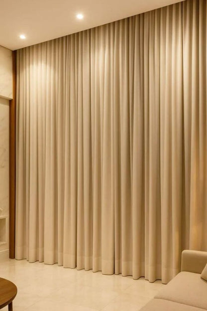 Cortina de onda moderna en tela tipo blackout Eclypse